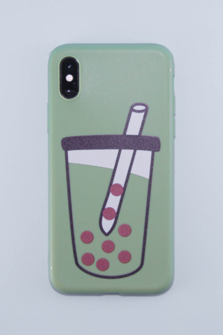 The Last Bubble Tea Phone Case (Matcha Green) - The Lab