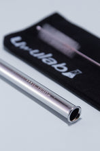 Load image into Gallery viewer, Sleek Silver Stainless Steel Bubble Tea Straw - The Lab
