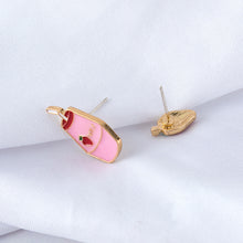Load image into Gallery viewer, Strawberry and Milk Earrings - The Lab